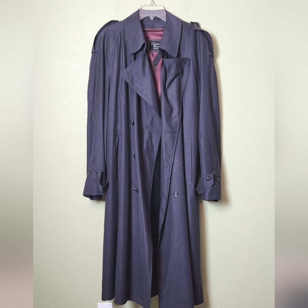 Christian Dior Mens Luxury Trench Coat Size 44R
